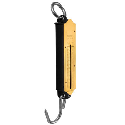 Hardys Spring Balance Weighing Scale - Lbs/Kgs Measurement, Minimum Weight of 1lb, Fishing, Commercial Shop, Luggage Scale - 150kg