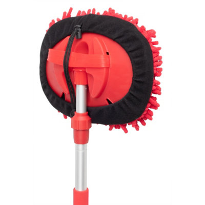 Hardys Telescopic Car Washing & Cleaning Brush - Detachable Washing Mop Mitt - 6
