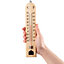 Hardys Traditional Thermometer - Temperature in Centigrade & Fahrenheit, Indoor and Outdoor Suitable, Wooden Housing