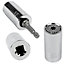 Hardys Universal Grip Socket Wrench Hand Ratchet Spanner Drill Adapter Tool 7mm - 19mm