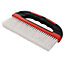 Hardys Wallpaper Smoothing Brush - Wall Paper Hanging Brush for Walls & Ceilings, Synthetic Bristles, Comfort Grip, Red - 9"