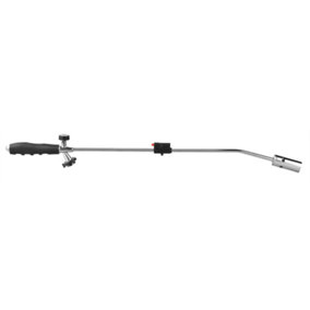 Hardys Weed Burner Wand - Gas Powered Thermal Weed Killer, Auto-Ignition System, Adjustable Flame Control - 80cm Length