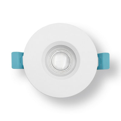 Harled Quad+ Fire Rated LED Downlight Switchable 5W-7W and 4 CCT IP65 ...