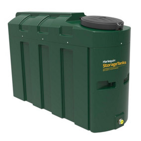 Harlequin 1000 Litre Bunded Oil Tank with Fitting Kit and Gauge