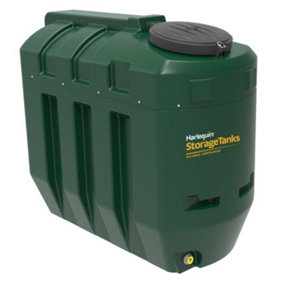 Harlequin 1100 Litre Bunded Oil Tank with Fitting Kit and Gauge
