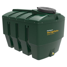 Harlequin 1400 Litre Bunded Oil Tank with Fitting Kit and Gauge