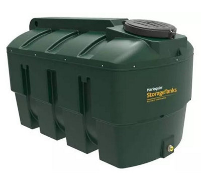 Harlequin 2000 Litre Bunded Oil Tank with Fitting Kit and Gauge