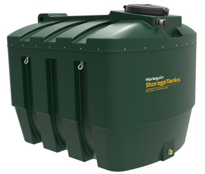 Harlequin 3500ITE Litre Bunded Oil Tank with Fitting Kit and Gauge