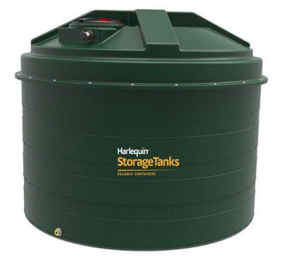 Harlequin 5400 Litre Bunded Oil Tank with Fitting Kit and Gauge