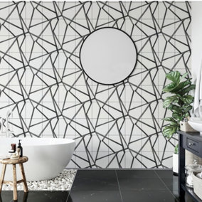 Harlequin Sumi Tile - Black Earth FREE DELIVERY