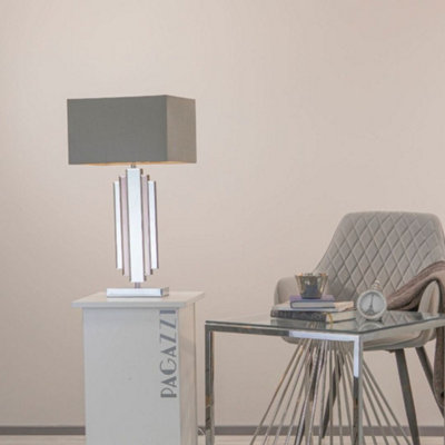 Harlow 62cm Mirrored Table Lamp