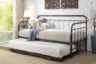 Foldable pop deals up trundle bed