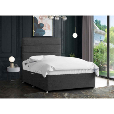 Divan bed hotsell with big headboard