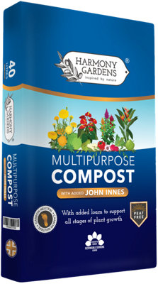 Harmony Gardens Multipurpose with added JI 40L - Peat Free