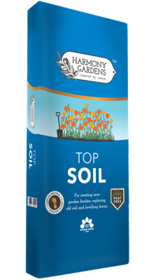 Harmony Gardens Top Soil 25L - Peat Free Compost