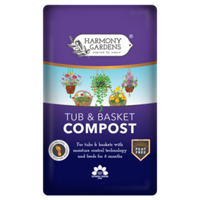 Harmony Gardens Tub and Basket 40L - Peat Free