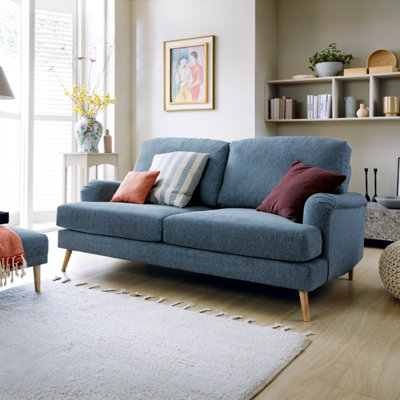 Harper Collection 2 Seater in Dark Blue | DIY at B&Q