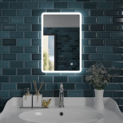 Harper & Harlow 400x600 Carina LED Illuminated Bathroom Mirror