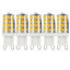 Harper Living 3.5 Watts G9 LED Bulb Clear Capsule Warm White Non-Dimmable, Pack of 5