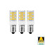 Harper Living 4 Watts E14 SES Small Edison Screw LED Light Bulb Capsule Warm White Dimmable, Pack of 3