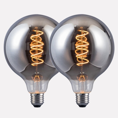 Osram LED G200 Filament Globe 4W E27 Dim 1800K Smoke