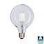 Harper Living 8 Watts G125 E27 LED Bulb Clear Globe Cool White Dimmable