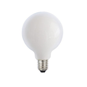 Harper Living 8 Watts G125 E27 LED Bulb Opal Globe Warm White Dimmable