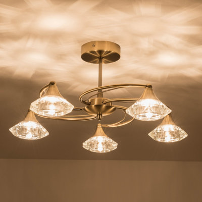 Spiral 5 on sale light chandelier