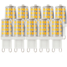 Harper Living G9 3.5W Warm White Capsule LED Bulb, Pack of 10