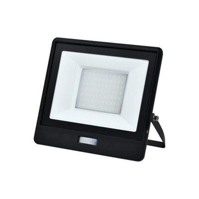 Harper Living PIR Floodlight with Fast Connector, Weatherproof IP65, 50 Watts