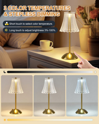 Lanterne de camping rechargeable : alimentée par piles USB en continu à intensité variable 20–800 lm Blanc chaud 3000 K Lampe de table avec fonction décorations pour jardin, randonnée, pêche, chevet