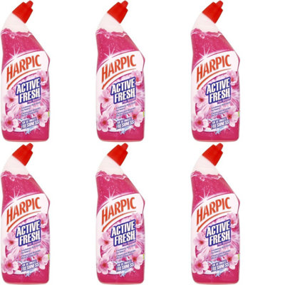 Harpic Toilet Cleaner / WC Gel Active Fresh - Pink Blossom - 750ml