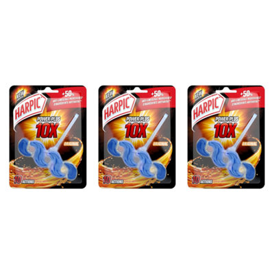 Harpic Active Fresh Lime Toilet Rim Block 35g - Pack of 3