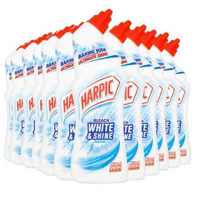 Harpic Bleach White & Shine Original 750ml (Pack of 12)