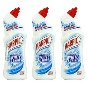 Harpic Bleach White & Shine Original 750ml (Pack of 3)