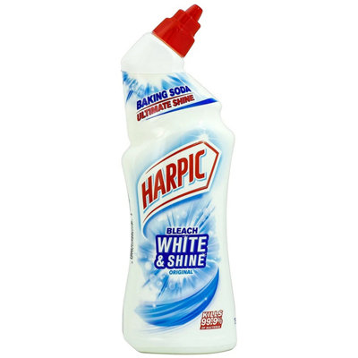 Harpic Bleach White & Shine Original 750ml (Pack of 6)