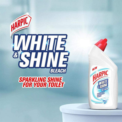 Harpic Bleach White & Shine Original 750ml (Pack of 6)