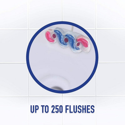 Harpic Toilet Rim Block Cleaner Active Fresh Power Tropical Blossom - 2 ...