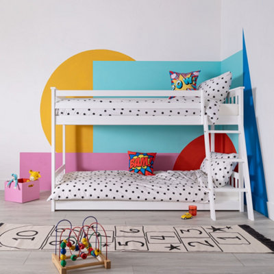 Harri Bunk Bed in Classic White