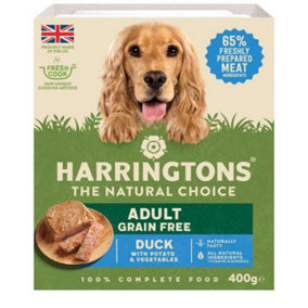 Harringtons Wet Duck & Potato 400g - Pack of 8