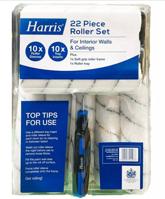 Harris 22 Piece Painting Set with 10
