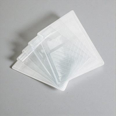 9-Inch Plastic Tray Liner – 10-Pack, White PET, Disposable, For Paint Trays