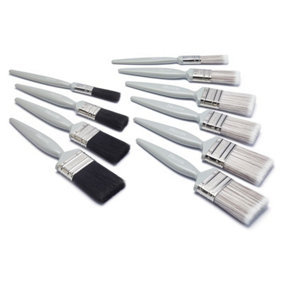 Harris Pack Of 10 Essentials Wall Ceiling & Gloss Paint Brushes