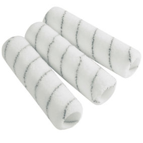 Harris Seriously Good 3 Medium Pile Paint Roller Sleeves (Pack of 3) White (9in)