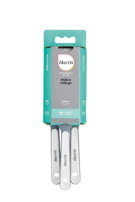 Harris - Seriously Good Wall & Ceiling Paint Brush - 3 Pack