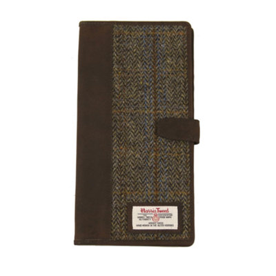 Harris Tweed Travel Document Wallet: Carloway