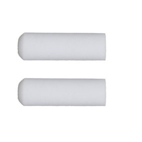Harris Ultimate Woodwork Stain & Varnish Roller Sleeves (Pack of 2) White (4in)