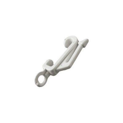 Harrison Drape Curtain Hooks (Pack of 10) White (22mm) Price Comparisons | Compare The Build