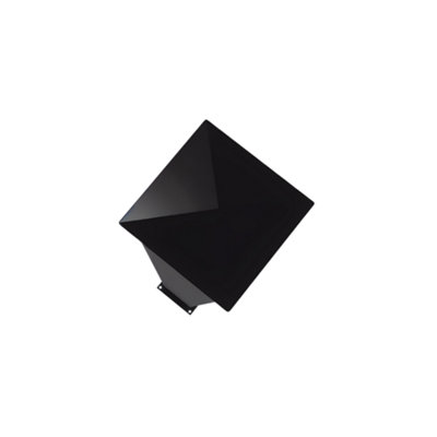 Harrogate Aluminium Gate Hinge Post 2400mm High x 100mmx100mm BLACK - 4
