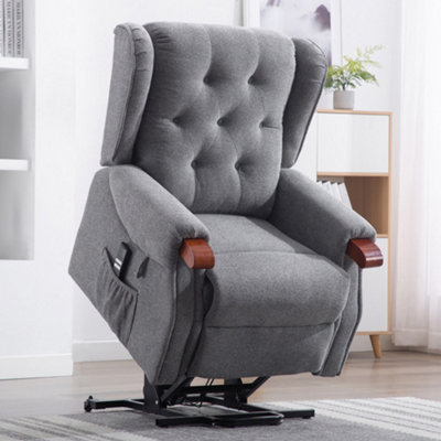 Dual motor rise and best sale recline chairs